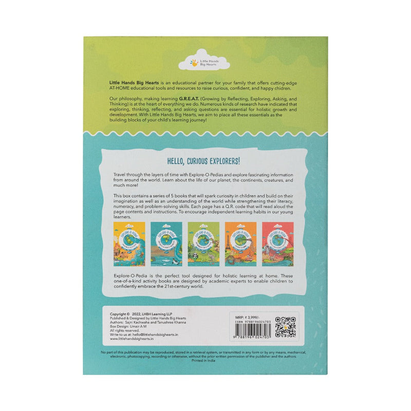 Explore-O-Pedia Box Set : Planet Earth Yesterday And Today