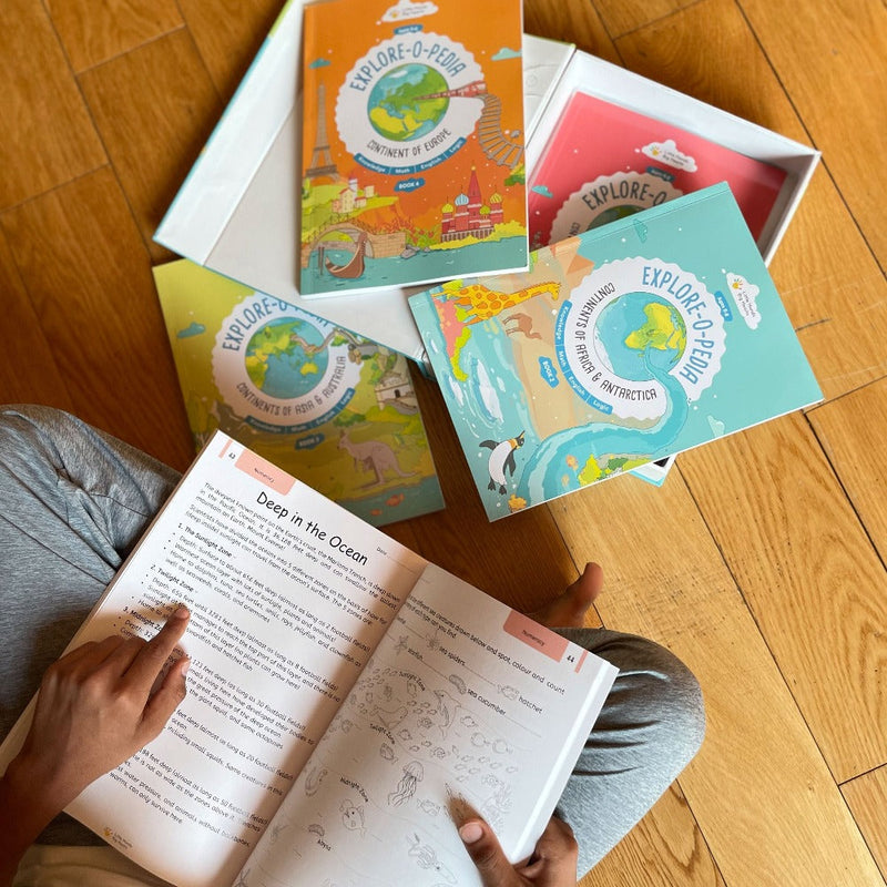 Explore-O-Pedia Box Set : Planet Earth Yesterday And Today
