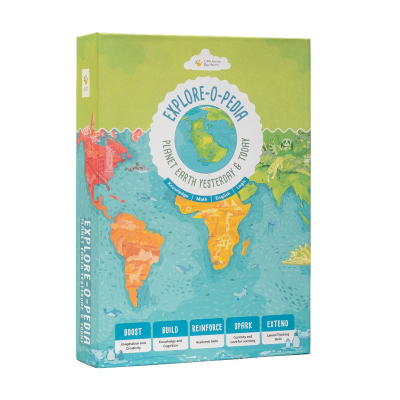 Explore-O-Pedia Box Set : Planet Earth Yesterday And Today