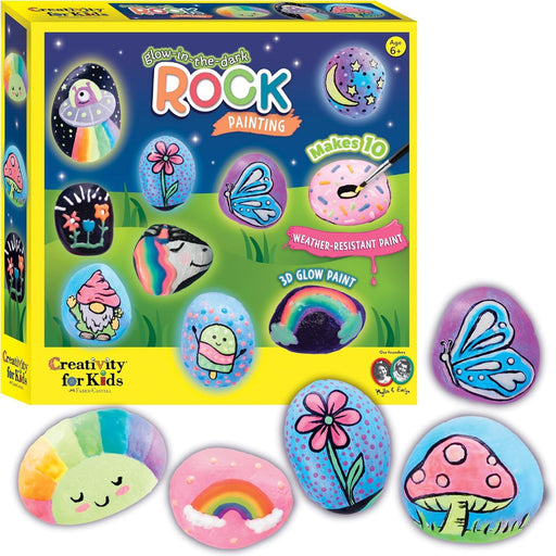 Faber-Castell Glow in the Dark Rock Painting Kit