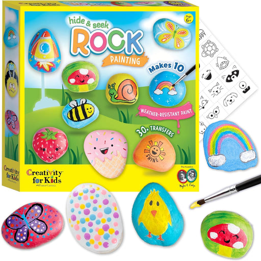 Faber-Castell Hide and Seek Rock Painting Kit