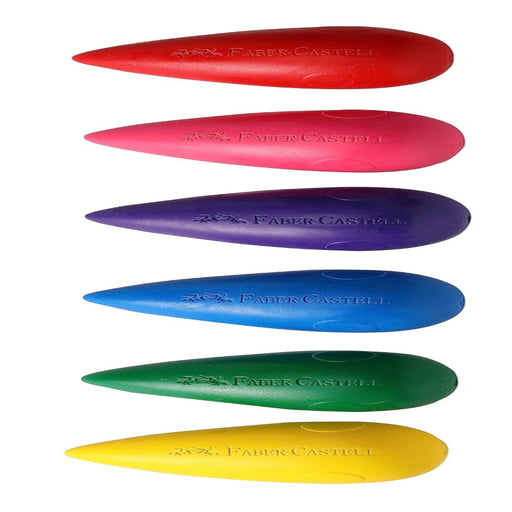 Faber-Castell Kindergarten Grasp Crayons - Pack of 6