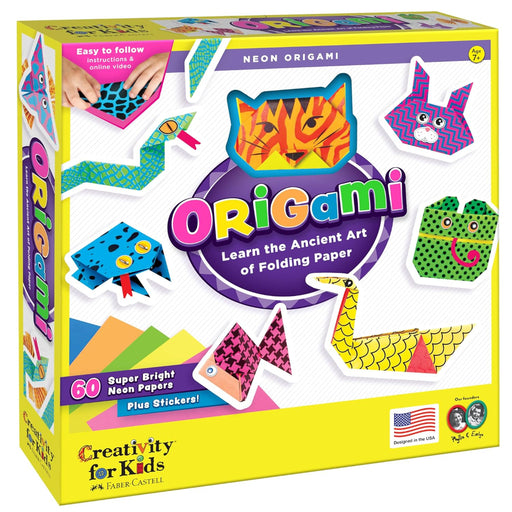 Faber-Castell Neon Origami Kit