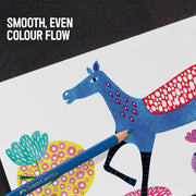 Faber-Castell Triangular Colour Pencil Set – Pack of 48