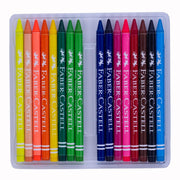 Faber Castell Wax Crayon Ultra Long 90MM Pack Of 16