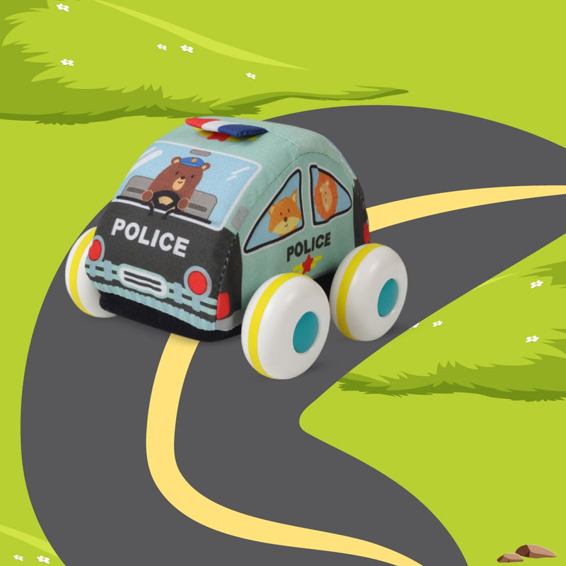 Fabric Pull Back Car & Bus