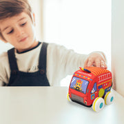 Fabric Pull Back Car & Bus