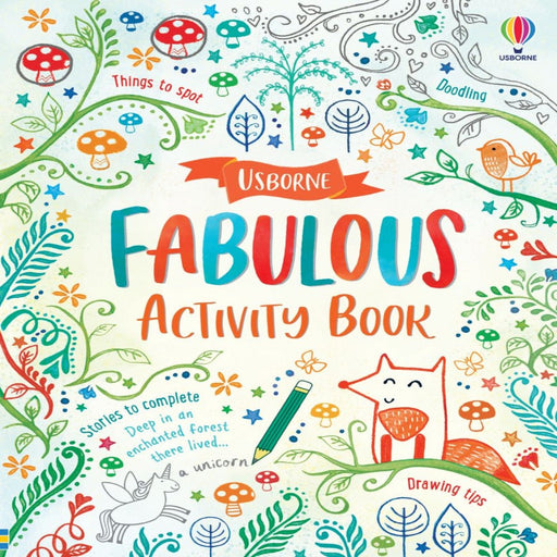 Fabulous Activity Book-Activity Books-Hc-Toycra