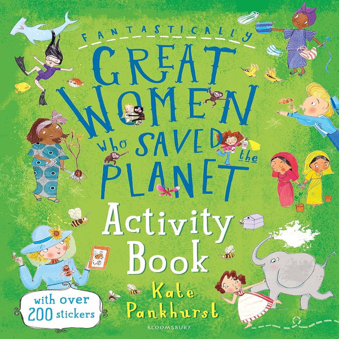 Fantastically Great Women Who Saved The Planet Activity Book-Activity Books-Bl-Toycra