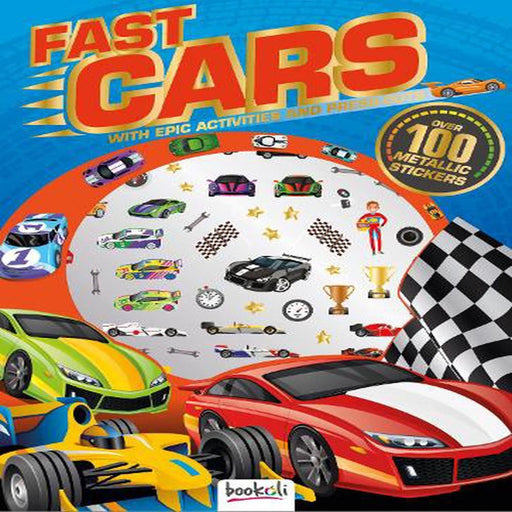 Fast Cars-Sticker Book-KRJ-Toycra
