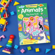 Felt Stickers Play Scene Books
