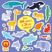 Felt Stickers Play Scene Books