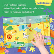Felt Stickers Play Scene Books