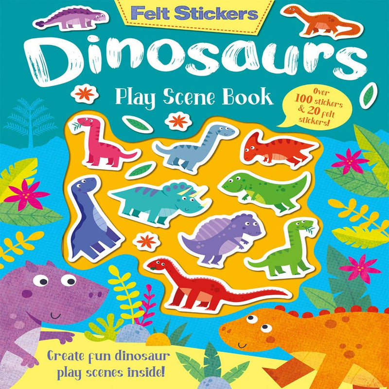 Felt Stickers Play Scene Books