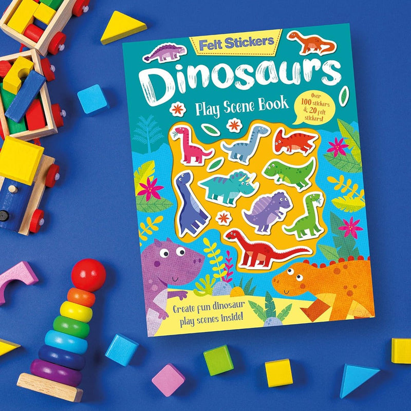 Felt Stickers Play Scene Books