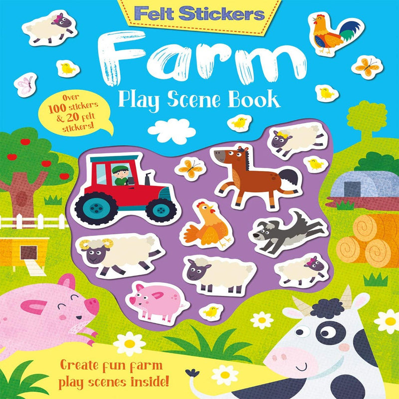 Felt Stickers Play Scene Books
