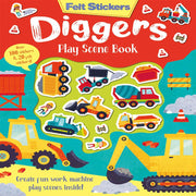 Felt Stickers Play Scene Books