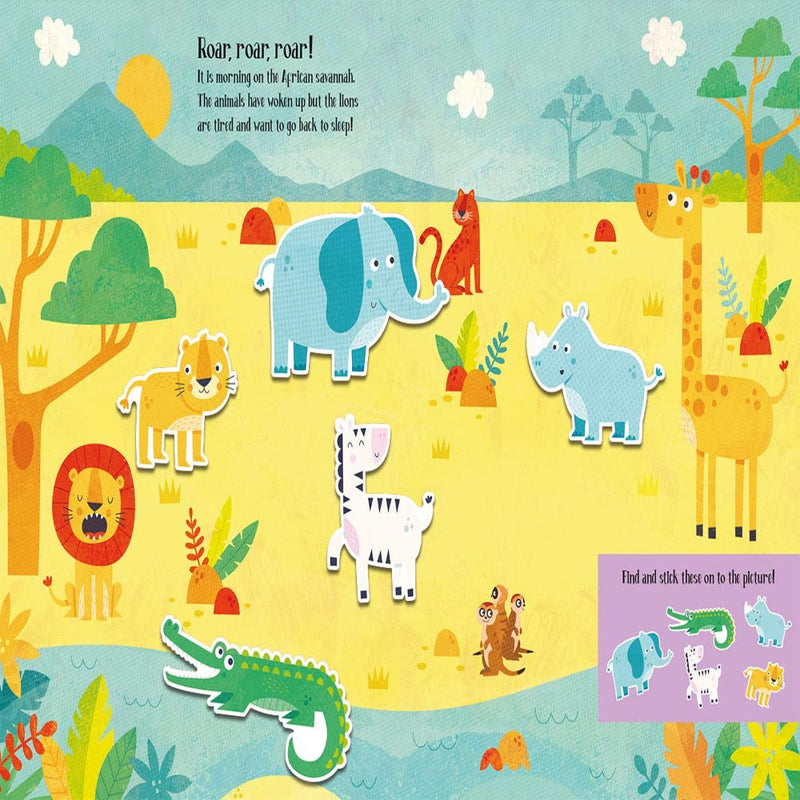 Felt Stickers Play Scene Books