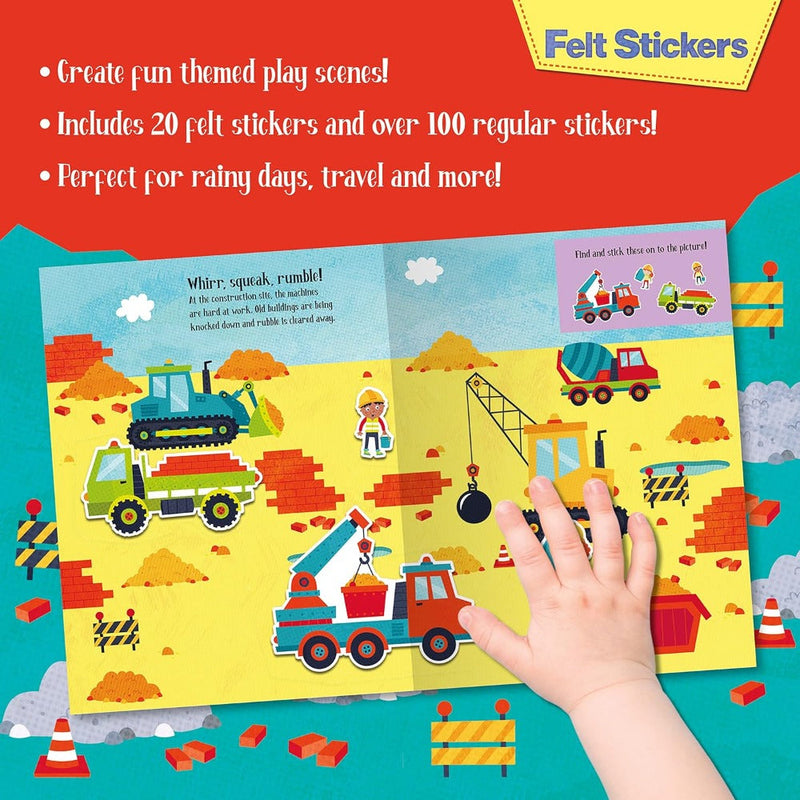 Felt Stickers Play Scene Books