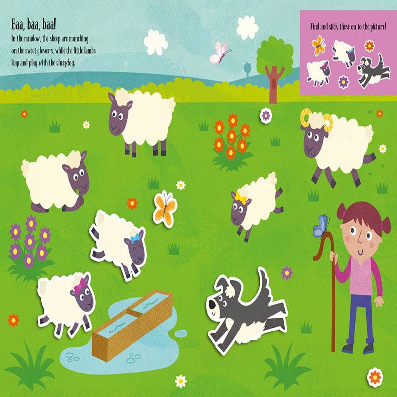 Felt Stickers Play Scene Books