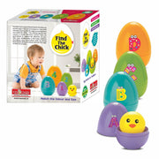 Find the Chick – Educational Egg Puzzle Toy for Toddlers | Color & Shape Matching Game (Ages 12 Months+)