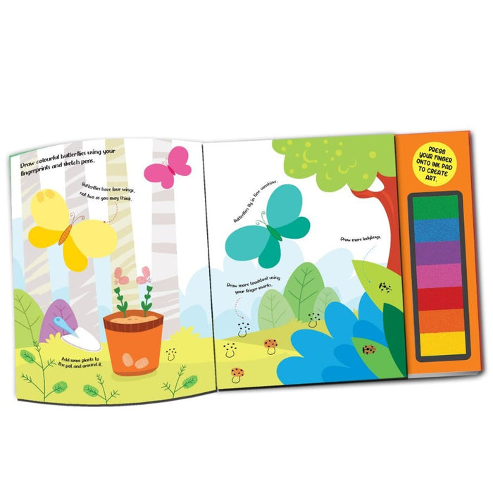 Fingerprint Art-Activity Books-Dr-Toycra