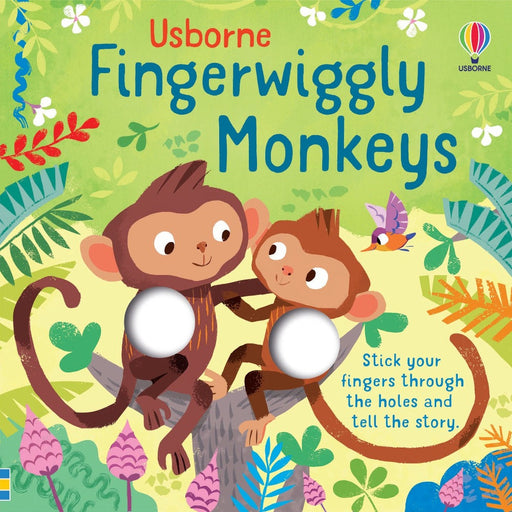 Fingerwiggly Monkeys-Board Book-Usb-Toycra