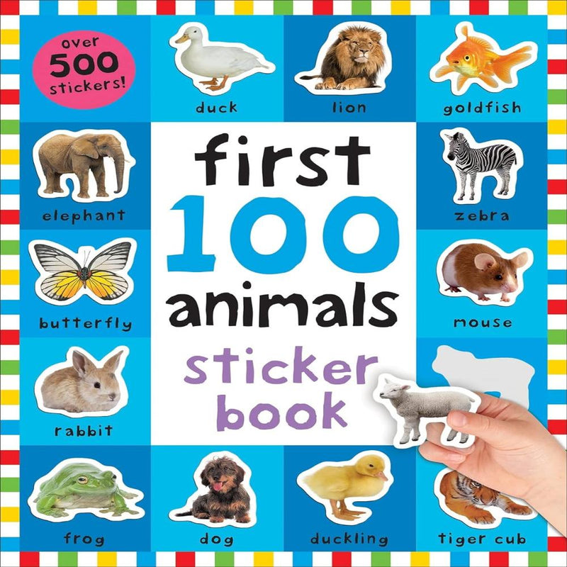 First 100 Animals Sticker Book