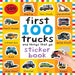 First 100 Trucks And Things That Go Sticker Book-Sticker Book-Priddy Books-Toycra