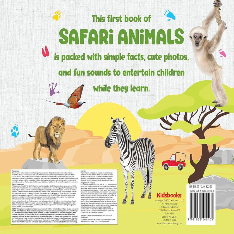 First Animal Facts Sound Book