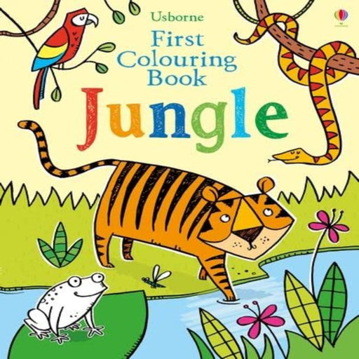 First Colouring Book Jungle-Activity Books-Usb-Toycra