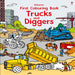 First Colouring Book Trucks and Diggers-Activity Books-usb-Toycra