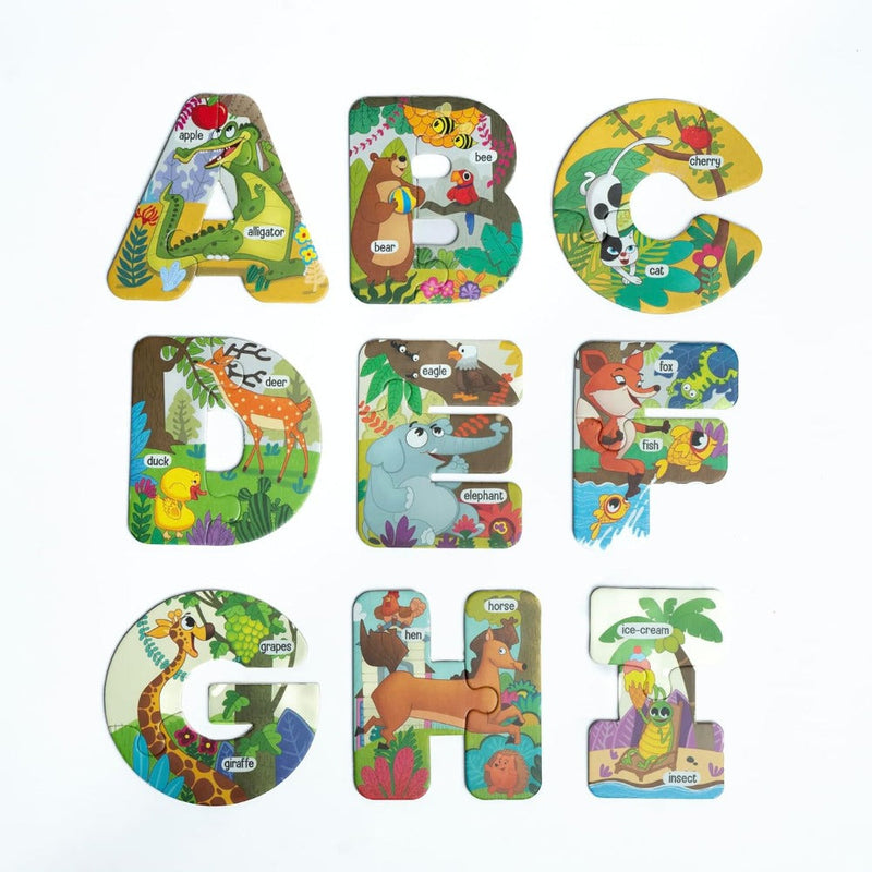First Step Puzzles Alphabet (52 Puzzles)