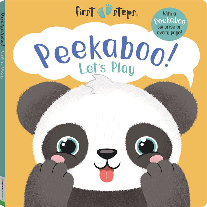 First Steps Peekaboo! Let's Play-Board Book-SBC-Toycra