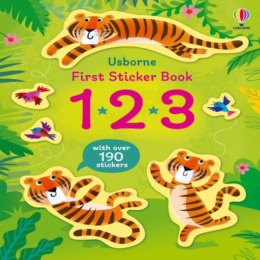 First Sticker Book 123-Activity Books-usb-Toycra
