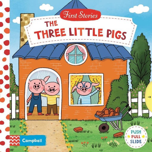 First Stories The Three Little Pigs-Board Book-Pan-Toycra