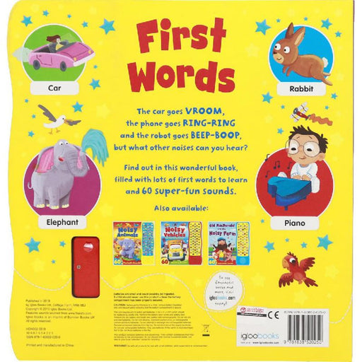 First Words (Sound Book)-Sound Book-RBC-Toycra