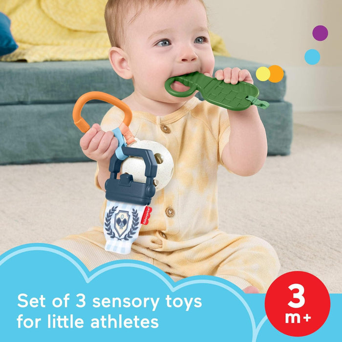 Fisher-Price Baby Toys Mini Me Moments Let’s Play Pickleball Set