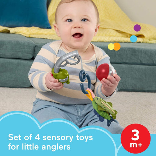Fisher Price Baby Toys Mini Me Moments Reel Fun Fishing Set-Infant Toys-Fisher-Price-Toycra