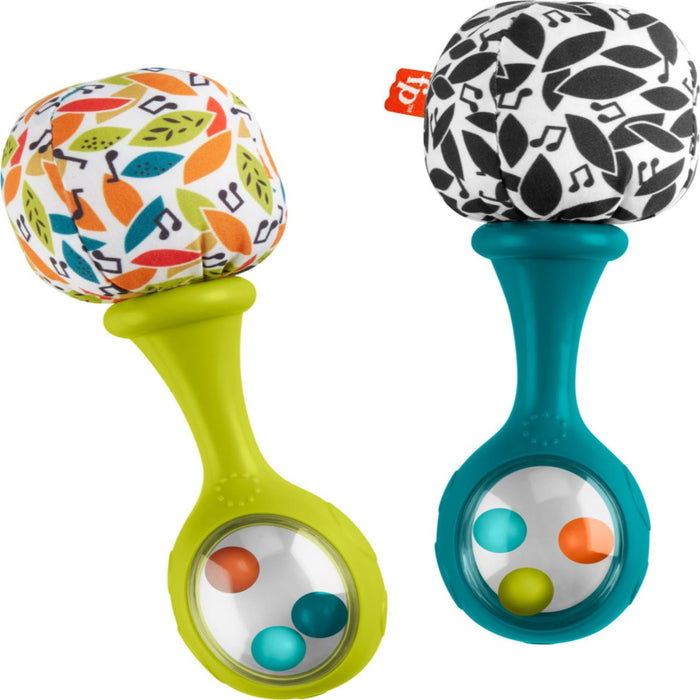 Fisher-Price Newborn Toys Rattle ‘n Rock Maracas