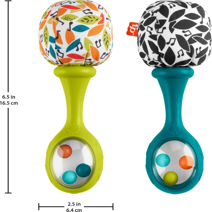 Fisher-Price Newborn Toys Rattle ‘n Rock Maracas