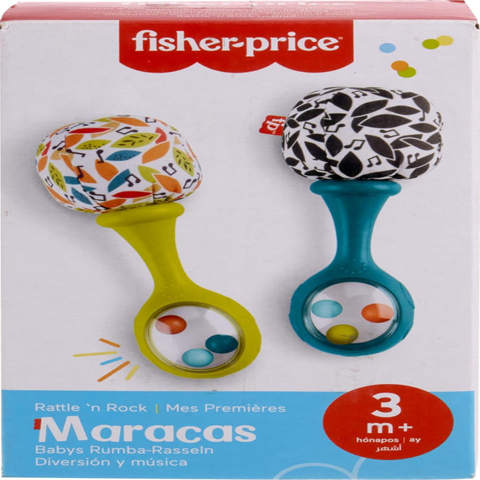 Fisher-Price Newborn Toys Rattle ‘n Rock Maracas