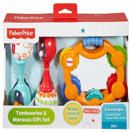 Fisher-Price Tambourine & Maracas Gift Set-Infant Toys-Fisher-Price-Toycra