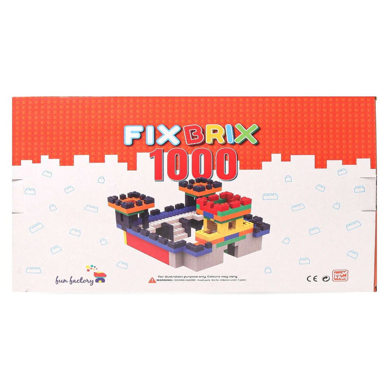 Fix Brix Multicolor Blocks - 1000 Pieces