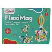 FlexiMag - Flexible Telescopic Magnetic Construction Set (36 Pcs)