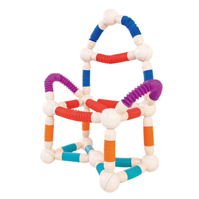 FlexiMag - Flexible Telescopic Magnetic Construction Set (36 Pcs)-Construction-Open Ended-Toycra