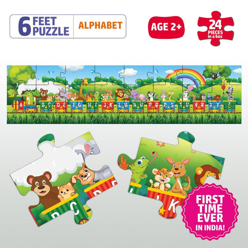 Flo Alphabet Puzzles - 24 Pieces-Puzzles-Flo-Toycra