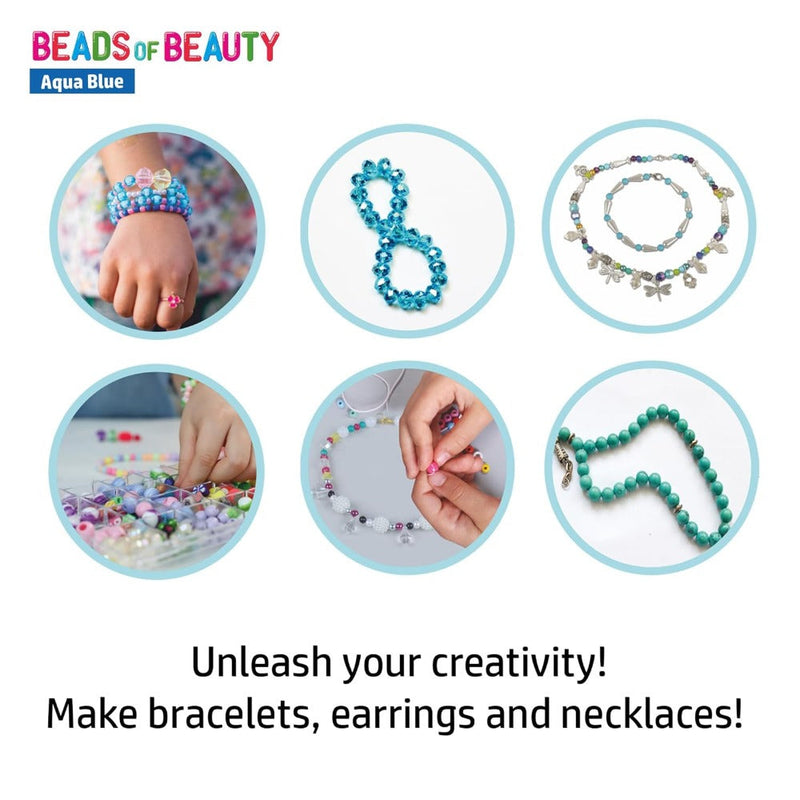 Flo Beads of Beauty - Aqua Blue