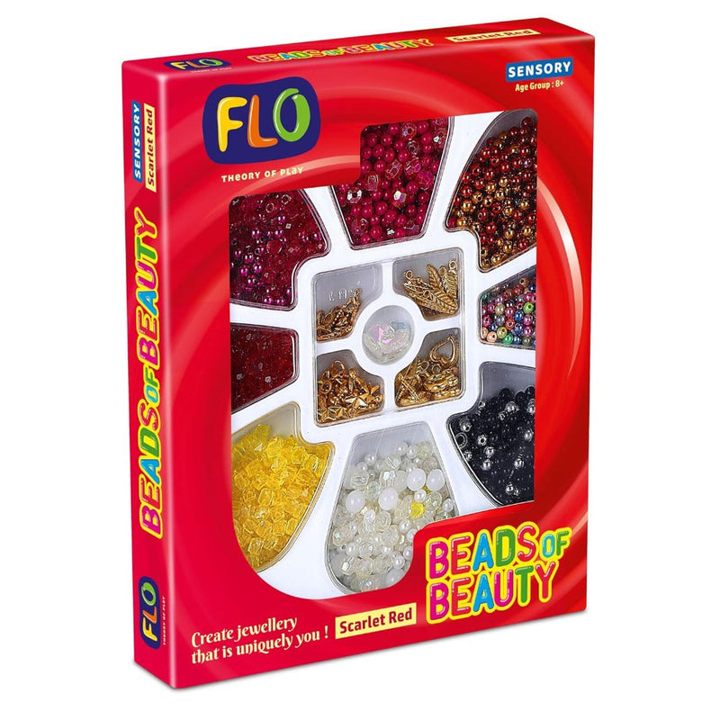 Flo Beads of Beauty - Scarlet Red