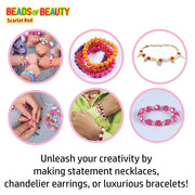Flo Beads of Beauty - Scarlet Red